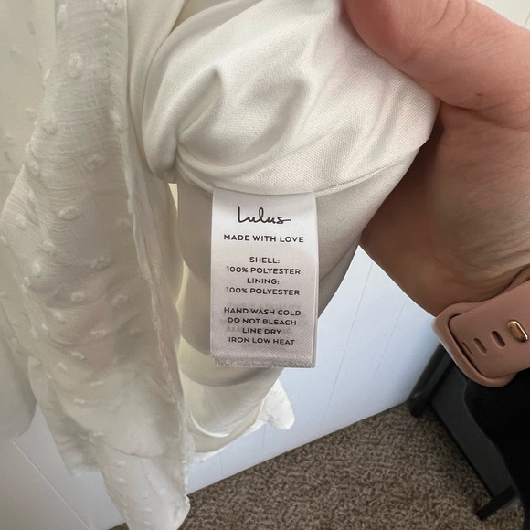 Lulus White Ruffle Mini Dress - Picture 6 of 11